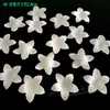 50 Piezas Flores Pequeñas de Satén 3D Adornos DIY Hechos a Mano Vestidos de Boda Vestidos de Noche Faldas Materiales Decorativos