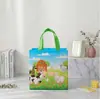 Fabricante Bolsas de Tela No Tejida para Pintura de Colores Infantiles Bolsas Laminadas con Película Bolsas Pequeñas Mini Exquisitas Bolsas de Regalo Bolsas para Dulces de Halloween