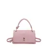 Bolsa de Mão Casual Pequena Feminina 2026 Nova Simples de Alto Valor Bolsa Quadrada Pequena Estilosa Sensação Relaxada Bolsa Transversal