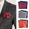 Lenço de Bolso para Terno Masculino Ph Lenço Estampado para Camisa Masculina Lenço de Peito para Terno Formal Lenço de Seda Lenço de Peito