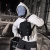 Mochila bandolera pequeña multiusos de estilo Harajuku japonés, estilo utilitario que combina con todo, para estudiantes, moderna, cool, distintiva, para pareja, para mujer