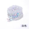 Cinturón de perforación de resina con lentejuelas de estrella de cinco puntas, adornos de diamantes de cristal, accesorios de cristal adhesivos de diamantes de imitación, cinturón de perforación con adhesivo termofusible, rasgar y pegar