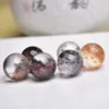 Cristal Natural Único DIY Cuenco Tesoro Fantasma de Cuatro Estaciones Pulsera Fantasma Colorida Cuenta Suelta Única Roja Pulsera de Transferencia Cuentas Coloridas