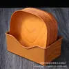 Plato para Escupir Huesos de Madera con Grano de Madera Japonés para el Hogar Transfronterizo Bandeja Multifuncional de Madera con Grano para Escupir Huesos Base de Plato para Escupir Huesos de Lujo Ligero