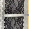 Renda Elástica Ondulada Larga Bilateral 22cm Acessórios para Lingerie Renda
