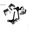 Accesorios para Go-Kart ATV de Perfil de Aluminio Pequeño de Cuatro Ruedas Bocina Mangueta de Dirección Eje de Dirección Delantero Grosor 12 mm/10 mm