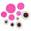 Molde de silicone para girassol, tamanho grande, médio e pequeno, para fazer você mesmo, ideal para chocolate, fondant, bolo, gesso e aromaterapia.