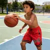 Pantalones cortos de trabajo de verano para niños, hasta la rodilla, secado rápido, transpirables, pantalones deportivos, holgados y ligeros, pantalones casuales para niños mayores