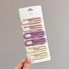 Pinzas de Colores para el Cabello de Niños Lindos BB Clips para Niñas Exquisitos Clips Rectos para la Parte Posterior de la Cabeza Clips para Flequillo Lateral Accesorios para el Cabello de Bebé
