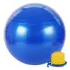Bola Inflável de Yoga e Fitness (incluindo Bomba), Adequado para Treinamento de Equilíbrio, Exercício de Fortalecimento do Core e Academia em Casa, Feito de Material de PVC Durável