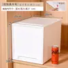 Caja de almacenamiento de medicamentos transparente tipo cajón para uso doméstico, organizador de escritorio para artículos varios, joyas y juguetes, apilable y personalizable