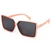 Gafas de Sol Pequeñas de Estilo Nuevo Europeo y Americano con Montura Oversize que Muestran la Cara Sin Maquillaje, Gafas Deportivas para Conducir Anti-UV 131 Rt035