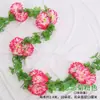 Crisântemo Artificial Tira Flor Falsa Vime Cemitério Varredura Túmulo Sacrifício Flor Pendurada Decoração Flor de Seda Plástico Flor de Puxar Memorial Qingming