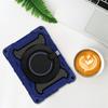 Para Microsoft Surface Go2 Funda Protectora Portátil Giratoria de Silicona Colorida Resistente a Caídas para Tablet con Banda de Mano para Camping