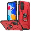 Fábrica de Origen Funda para Teléfono Móvil al por Mayor Anillo Soporte Magnético Marco de Cáscara Dura TPU Antideslizante Adecuado para Funda de Teléfono Móvil Red Rice