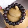 Cuentas antiguas de aceite negro de Jiangzhenxiang natural, cuentas de barril, pulsera Wen Play, cuentas de Buda, madera de ajo, fragancia de leche de coco, joyería original