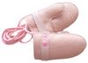 Luvas integradas de pele de carneiro e pele para meninos e meninas Luvas de couro para bebês inverno quente grossas crianças jardim de infância mão abafada