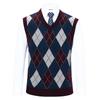Nuevo chaleco de punto para hombre otoño e invierno 2022 cuello en V engrosado sin mangas chaleco de punto chaleco cálido para hombre 1813