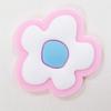 Adesivo macio de PVC, coleção de desenhos animados de flores fofas, acessórios para capa de celular, remendo, buraco de geladeira, sapatos, decorações de bagagem