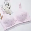 Sujetador de lactancia talla grande algodón puro push up sin aros ropa interior para mujeres embarazadas cierre frontal fino para lactancia mujeres nuevo