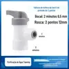 Purificador de água pressão barril válvula de esfera interruptor 2 pontos 3 pontos de armazenamento de água válvula de tanque de água purificador de água potável direto acessórios de conector de tubulação de água