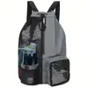 Em Estoque Amazon Bolsa de Natação Mochila de Rede com Cordão com Bolsa Impermeável Mochila de Praia, Adequada para Natação e Academia