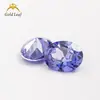 2x3 ~ 13x18mm forma de huevo caro circonita de color colección Wuzhou gema artificial CZ piedra desnuda fábrica en stock venta al por mayor