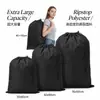 Bolsa de lavandería con cordón de tela Oxford 210D, Bolsa para el cuidado de la ropa, Bolsa de almacenamiento para camping y viajes, Bolsa deportiva, Venta caliente transfronteriza