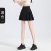 Saia Curta Esportiva Feminina Verão 2025 Nova Anti-luz Fitness Tênis Badminton Saia tamanho plus size Roupa de Yoga Calça Culotte