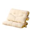 Almohada cervical de látex de plátano lechero pequeño núcleo de almohada lámina de látex soporte de partición almohada cervical almohada para adulto estudiante almohada para niños