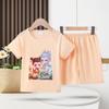 Sudeste Asiático 2025 Pijamas de Niñas Verano Delgados Manga Corta Niños Niñitas Verano Bebé Traje de Ropa para el Hogar