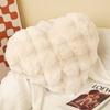 Almohada de Sofá Simple Moderna Forma Geométrica Corona Corazón Órgano Plisada Moda Hogar Nicho Cojín Almohada