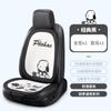 Pacha Cojín para Asiento de Coche para Perro Medio Paquete Funda de Asiento Una Pieza Lindo Cojín para Coche Delgado Funda de Asiento de Dibujos Animados para Todas las Estaciones