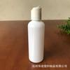 100ml Qianqiu Frasco Pet Cosmético Ombro Redondo Transparente Tampa Prateada Loção Plástico Frasco Vazio