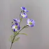 Flores de cosmos artificiales de 6 cabezas, frescas y elegantes, para decoración de bodas, arreglos florales para el hogar y proyectos exteriores