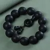 Pulsera de Madera de Águila con Artesanía de Patrón de Tornillo, Material Antiguo de Vietnam Nha Trang, Cuentas de Oración de Madera de Águila, Pulsera para Hombre, Pulsera de Oración de 108 Cuentas para Mujer