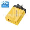 Cargador multipuerto ACCC de impresión mecánica 5v2a qc3.0 es adecuado para teléfono móvil Apple Android cabezal de carga PD45W