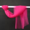 Véu de Fio Branco para Casamento Transfronteiriço Cortina para Assento Fio para Encosto de Assento Decoração de Casamento Fio para Encosto de Assento Véu de Teto Fio Suíço Organza