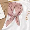 Novo Headdress da Coreia do Sul de Primavera Lenço de seda longo estilo retrô francês Fita Acessórios de cabelo versáteis femininos Fita de amarrar Faixa de cabelo personalizada