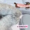 Tornillo de hueso de oreja con lazo lindo tapón para el oído ins diseño de nicho tornillo de hueso de oreja dulce lindo pequeño femenino