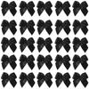 Atacado Pontual 1cm Flor Laço Enrolado Acessórios de Roupa Íntima Decoração de Joias DIY 3 Pontos Borboleta Nó Manual