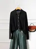 Camisas de Diseñador para Mujer, Prendas Exteriores Populares, Prendas de Punto, Cárdigans, Suéteres, Tops de Hilo Yangzi de Hilo Fino 2026