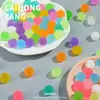 Cuentas de Azúcar Arcoíris Simuladas Accesorios de Resina Cuentas de Caramelo Coloridas Escarchadas Pegamento Cremoso para Manualidades Decoración de Caramelo