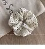 Scrunchie de Bolinhas Super Fada, Elástico Doce para Cabelo Estilo Coreano, Acessório de Cabelo Elástico Fofo para Rabo de Cavalo de Menina