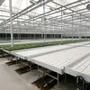 Estufa Hidroponia Cama de Mudas Estrutura de Liga de Alumínio Cama de Mudas de Maré Cultivando Legumes Flores Cama de Mudas Móvel