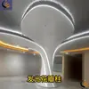 Columnas Personalizadas de Fibra de Vidrio para Decoración de Vestíbulos de Hoteles y Aeropuertos, Columnas de Carga para Salas de Exposiciones Interiores y Columnas Decorativas con Formas Únicas para Instalaciones en Techos