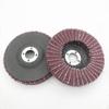 [Roda de asa voadora] Roda de asa voadora vertical para polimento de impulsor de fibra tipo 100 material de limpeza com revestimento de areia para polimento de aço inoxidável