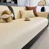 Cojín de Sofá de Cuero Impermeable Resistente a Arañazos de Gato, Adecuado para Todas las Estaciones, Sensación de Lujo de Alta Gama, Antideslizante, Resistente a la Orina, Cojín para Asiento de Sofá Modular