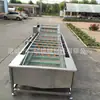 Máquina de limpeza por bolhas de lagostim linha de equipamentos de processamento de cozimento de limpeza de lagostim máquina de lavar camarão frito