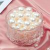 Perlas de imitación ABS para realzar, accesorios de bricolaje, pulseras, collares, joyas con cuentas, cuentas sueltas no porosas.